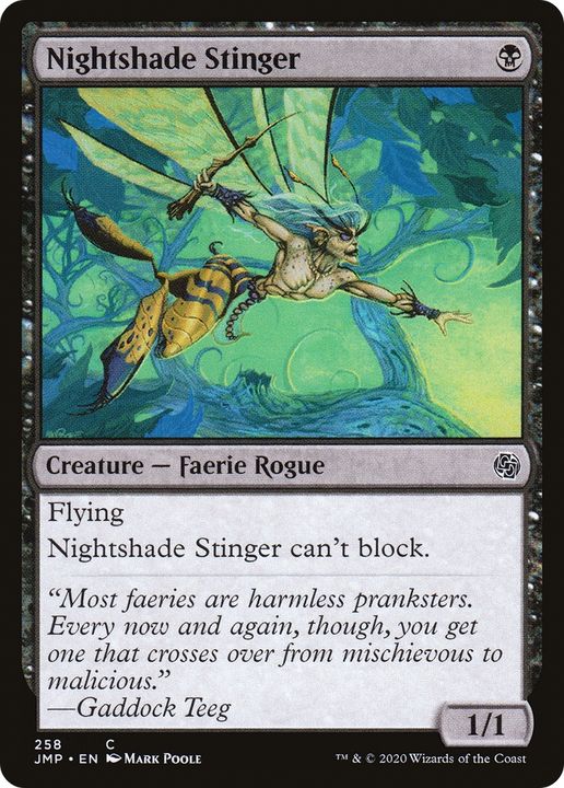 Nightshade Stinger in the group Magic the Gathering / Sets / Jumpstart at Proxyprinters.com (73325)