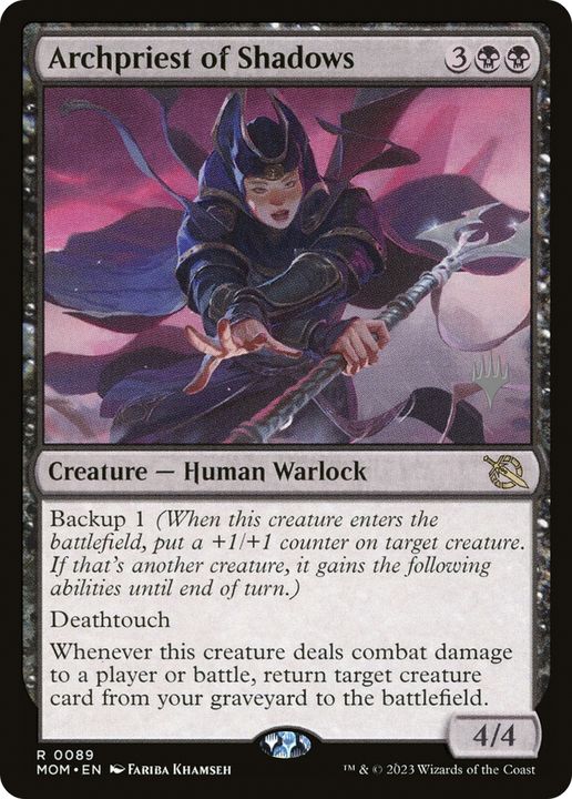 Archpriest of Shadows in the group Magic the Gathering / Types / Creatures / Human at Proxyprinters.com (73328)