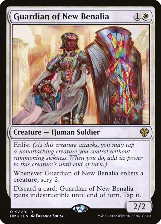 Guardian of New Benalia in the group Magic the Gathering / Sets / Dominaria United Promos at Proxyprinters.com (73333)