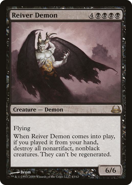 Reiver Demon in the group Magic the Gathering / Sets / Duel Decks: Divine vs. Demonic at Proxyprinters.com (73339)