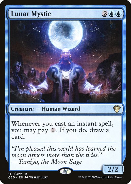 Lunar Mystic in the group Magic the Gathering / Sets / Commander 2020 at Proxyprinters.com (73340)