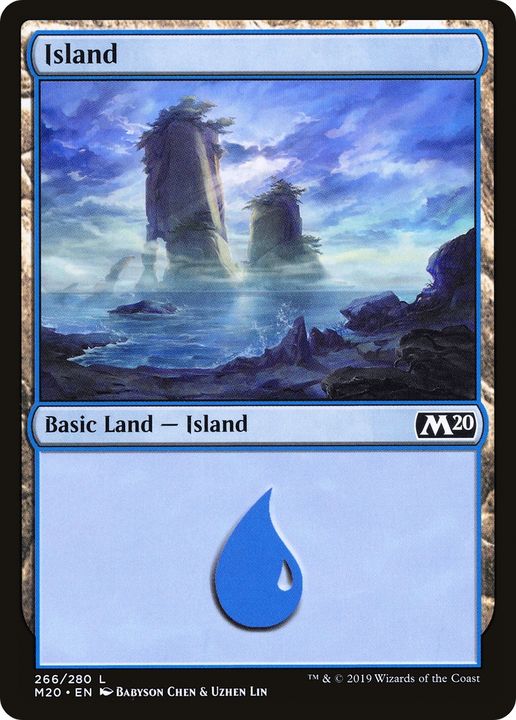 Island in the group Magic the Gathering / Sets / Core Set 2020 at Proxyprinters.com (73344)