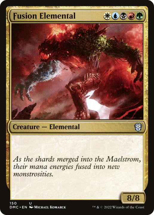 Fusion Elemental in the group Magic the Gathering / Types / Colors / Multicolors / B, G, R, U, W at Proxyprinters.com (73352)