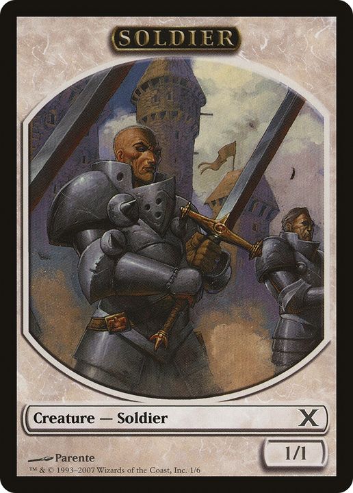 Soldier in the group Magic the Gathering / Types / Colors / White at Proxyprinters.com (73356)