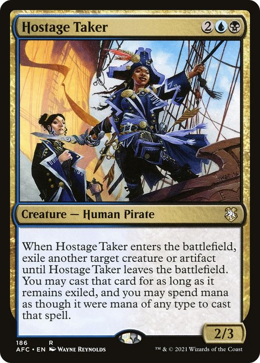 Hostage Taker in the group Magic the Gathering / Types / Colors / Multicolors / B, U at Proxyprinters.com (73360)