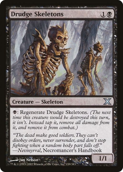 Drudge Skeletons in the group Magic the Gathering / Sets / Tenth Edition at Proxyprinters.com (734)