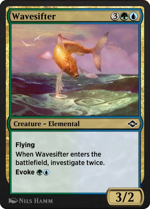 Wavesifter in the group Magic the Gathering / Types / Colors / Multicolors / G, U at Proxyprinters.com (73417)