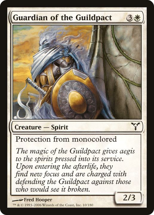 Guardian of the Guildpact in the group Magic the Gathering / Types / Colors / White at Proxyprinters.com (73433)