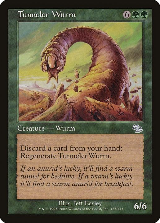 Tunneler Wurm in the group Magic the Gathering / Sets / Judgment at Proxyprinters.com (73438)