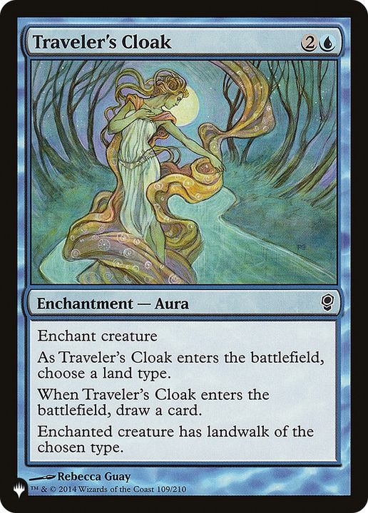 Traveler's Cloak in the group Magic the Gathering / Types / Colors / Blue at Proxyprinters.com (73448)