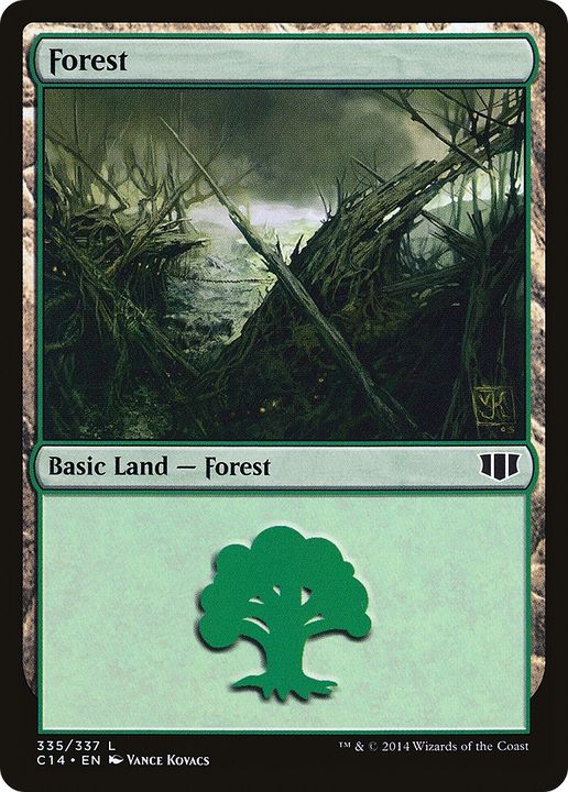 Forest in the group Magic the Gathering / Sets / Commander 2014 at Proxyprinters.com (73459)