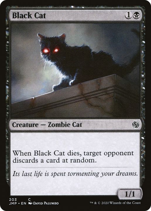 Black Cat in the group Magic the Gathering / Types / Creatures / Zombie at Proxyprinters.com (73486)