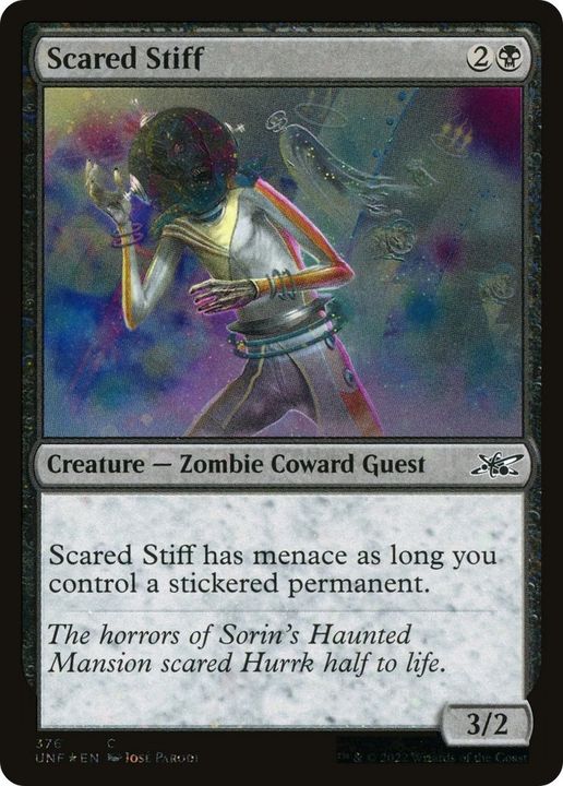 Scared Stiff in the group Magic the Gathering / Types / Creatures / Zombie at Proxyprinters.com (7350)