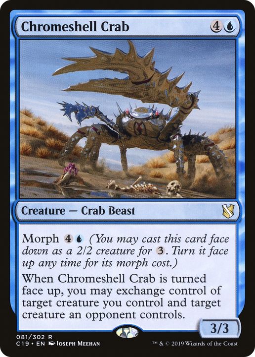 Chromeshell Crab in the group Magic the Gathering / Types / Colors / Blue at Proxyprinters.com (73515)