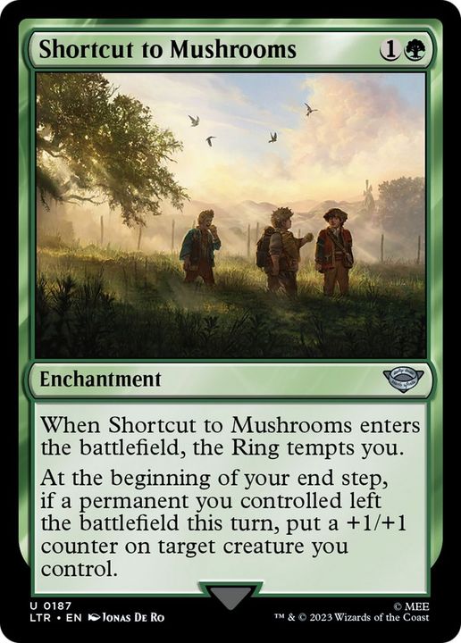 Shortcut to Mushrooms in the group Magic the Gathering / Types / Enchantment / Enchantment at Proxyprinters.com (7353)