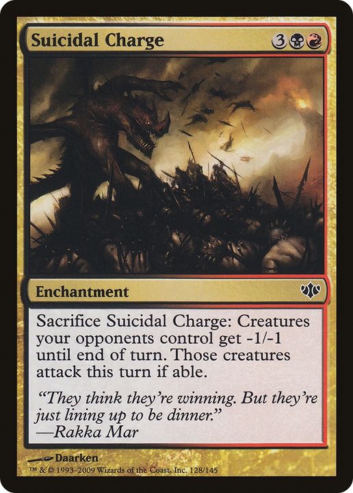 Suicidal Charge in the group Magic the Gathering / Sets / Conflux at Proxyprinters.com (73551)