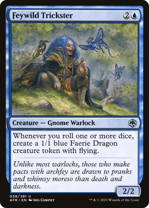 Feywild Trickster in the group Magic the Gathering / Types / Colors / Blue at Proxyprinters.com (73557)