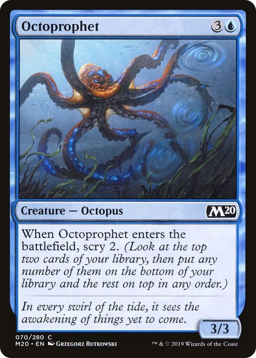 Octoprophet in the group Magic the Gathering / Types / Colors / Blue at Proxyprinters.com (7356)