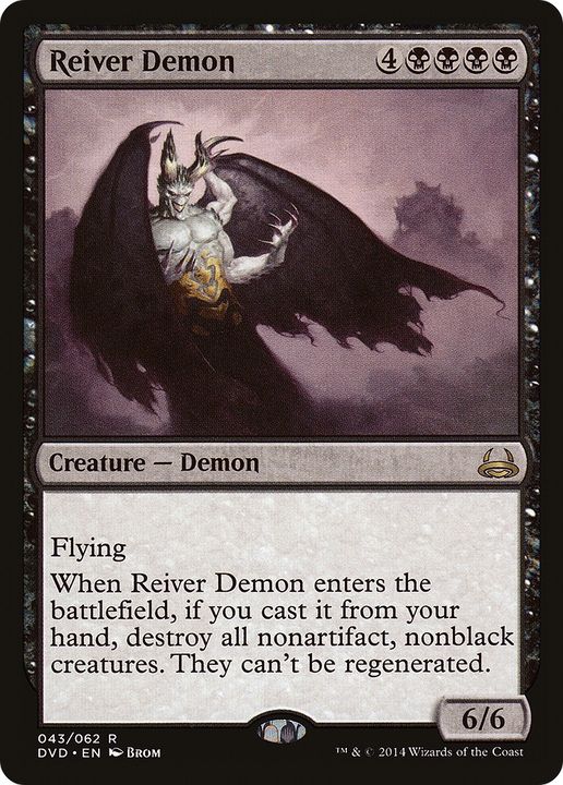 Reiver Demon in the group Magic the Gathering / Types / Colors / Black at Proxyprinters.com (73560)