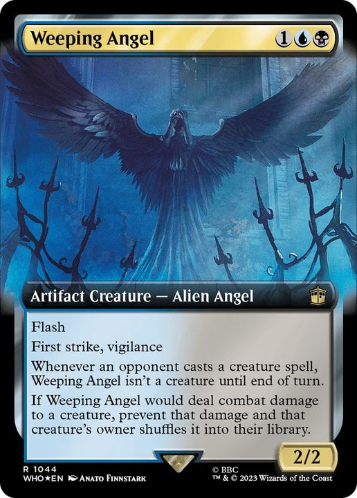 Weeping Angel in the group Magic the Gathering / Sets / Doctor Who at Proxyprinters.com (73570)