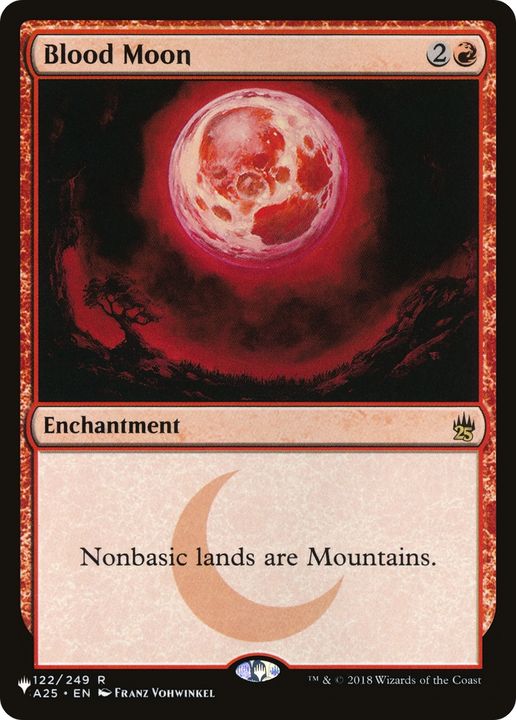 Blood Moon in the group Magic the Gathering / Types / Enchantment / Enchantment at Proxyprinters.com (73597)