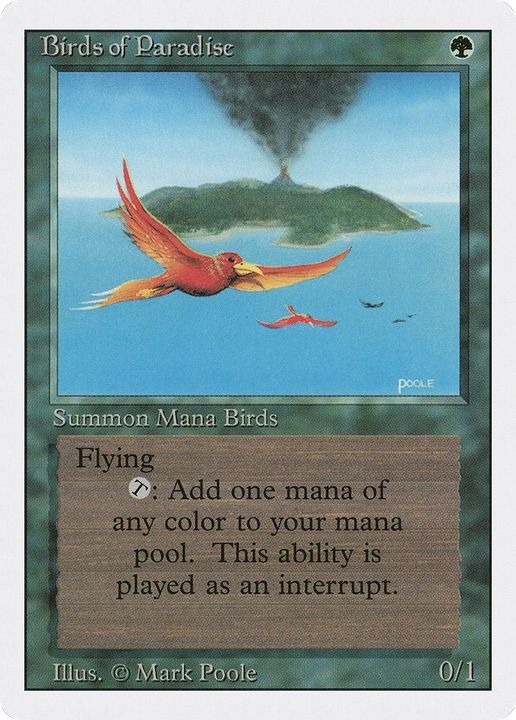 Birds of Paradise in the group Magic the Gathering / Types / Colors / Green at Proxyprinters.com (736)