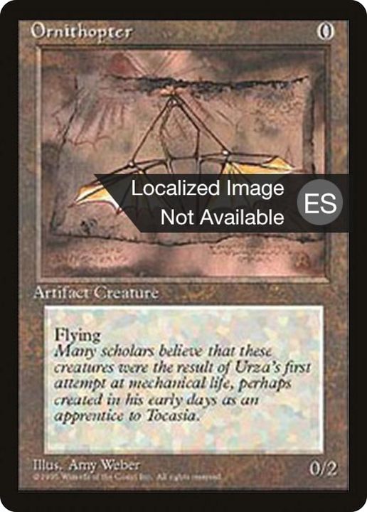 Ornithopter in the group Magic the Gathering / Types / Colors / Colorless at Proxyprinters.com (73614)