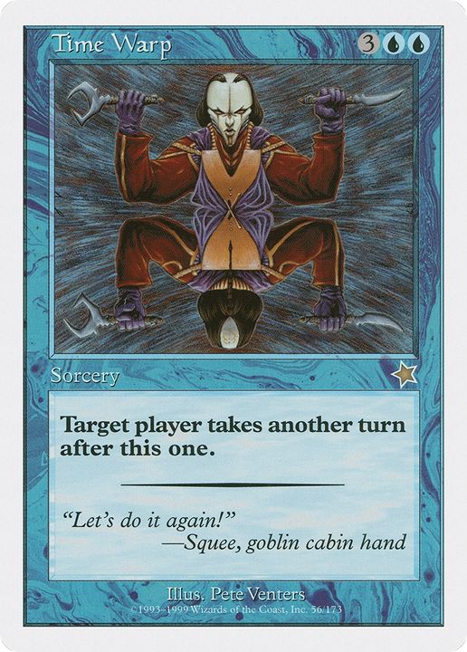 Time Warp in the group Magic the Gathering / Types / Colors / Blue at Proxyprinters.com (73621)