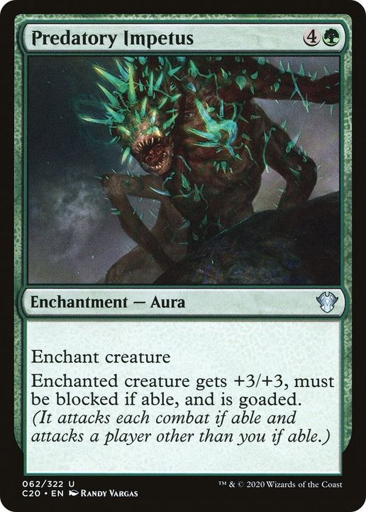 Predatory Impetus in the group Magic the Gathering / Types / Colors / Green at Proxyprinters.com (7363)