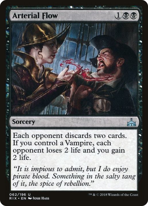 Arterial Flow in the group Magic the Gathering / Types / Colors / Black at Proxyprinters.com (7365)