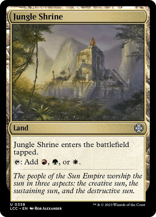 Jungle Shrine in the group Magic the Gathering / Types / Colors / Colorless at Proxyprinters.com (7366)