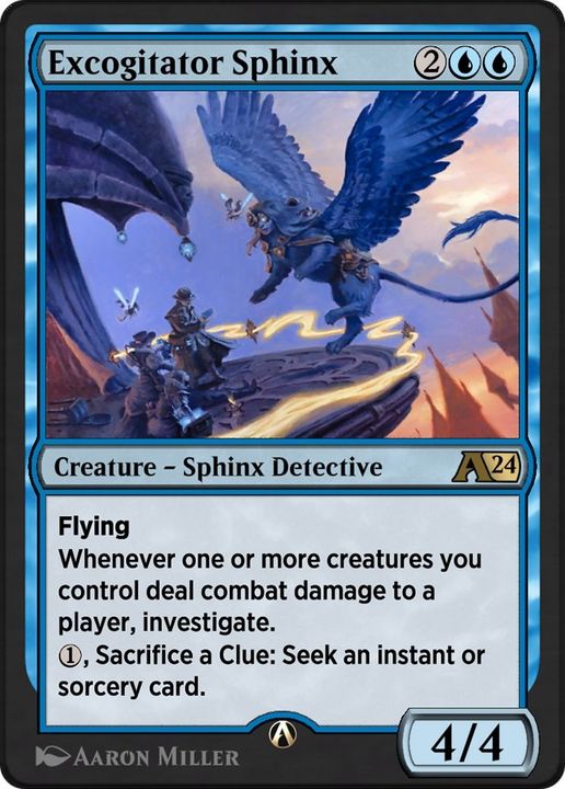 Excogitator Sphinx in the group Magic the Gathering / Sets / Alchemy: Murders at Karlov Manor  at Proxyprinters.com (737)