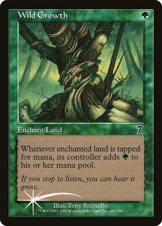 Wild Growth in the group Magic the Gathering / Types / Colors / Green at Proxyprinters.com (73700)