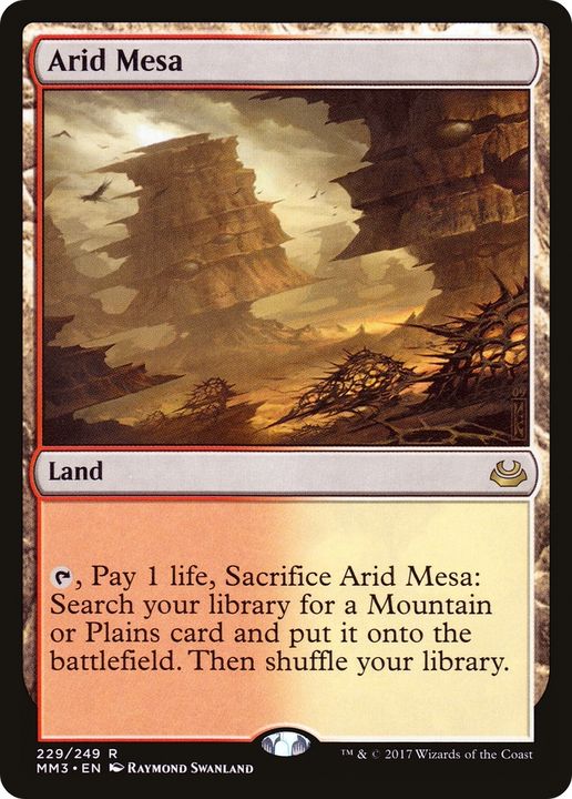 Arid Mesa in the group Magic the Gathering / Sets / Modern Masters Tokens at Proxyprinters.com (73717)