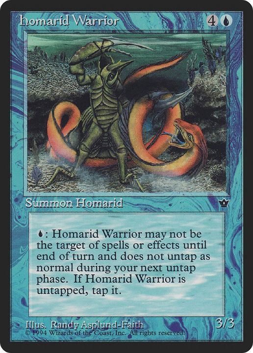 Homarid Warrior in the group Advanced search at Proxyprinters.com (73720)