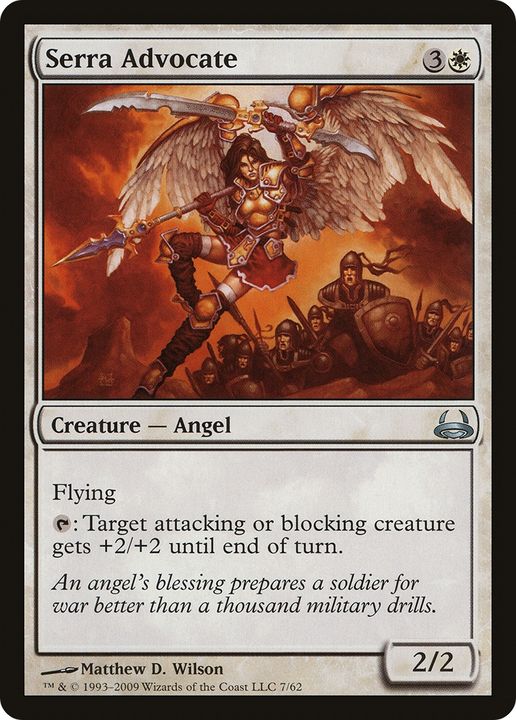 Serra Advocate in the group Magic the Gathering / Types / Colors / White at Proxyprinters.com (73726)