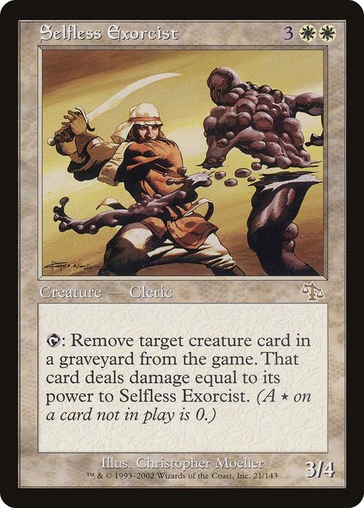 Selfless Exorcist in the group Magic the Gathering / Sets / Judgment at Proxyprinters.com (73728)