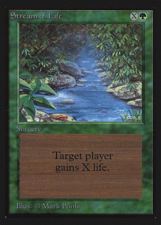 Stream of Life in the group Magic the Gathering / Types / Colors / Green at Proxyprinters.com (7373)