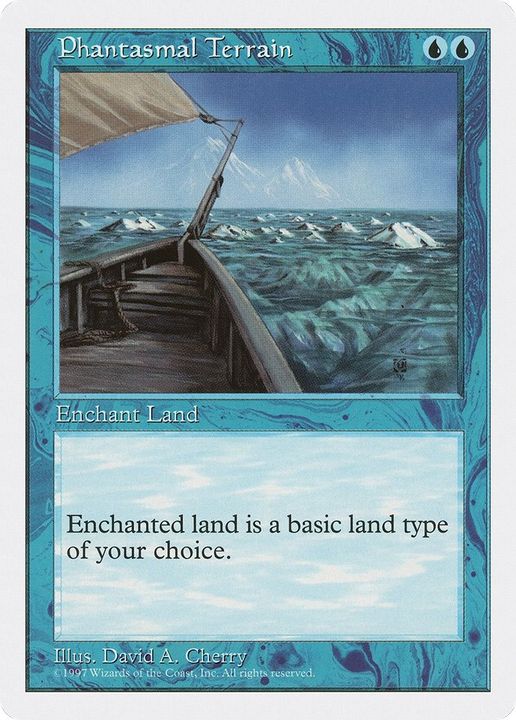 Phantasmal Terrain in the group Magic the Gathering / Sets / Fifth Edition at Proxyprinters.com (7374)