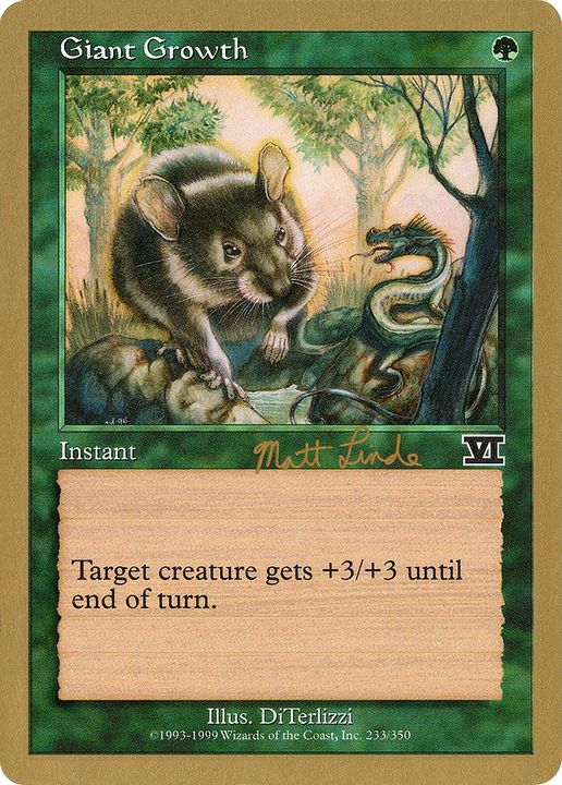 Giant Growth in the group Magic the Gathering / Types / Colors / Green at Proxyprinters.com (73763)