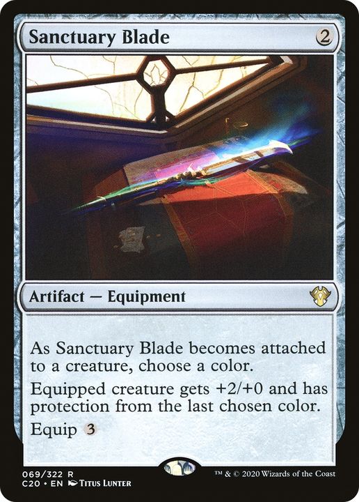 Sanctuary Blade in the group Magic the Gathering / Types / Artifacts / Artifact at Proxyprinters.com (73772)