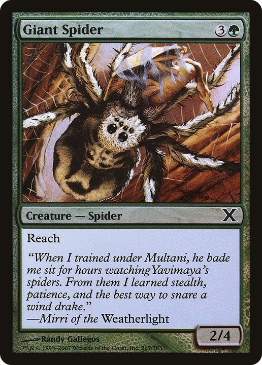 Giant Spider in the group Magic the Gathering / Types / Colors / Green at Proxyprinters.com (73786)