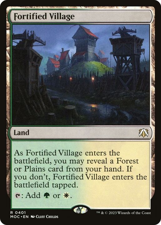 Fortified Village in the group Singles at Proxyprinters.com (7380)