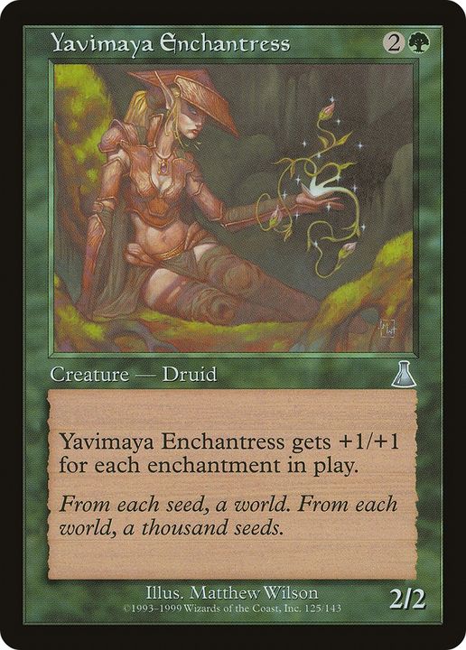 Yavimaya Enchantress in the group Magic the Gathering / Types / Colors / Green at Proxyprinters.com (73804)