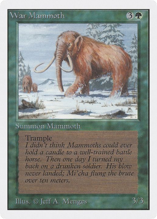 War Mammoth in the group Advanced search at Proxyprinters.com (73825)