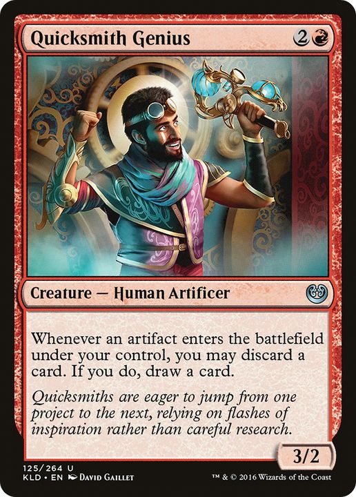 Quicksmith Genius in the group Magic the Gathering / Sets / Kaladesh at Proxyprinters.com (73831)