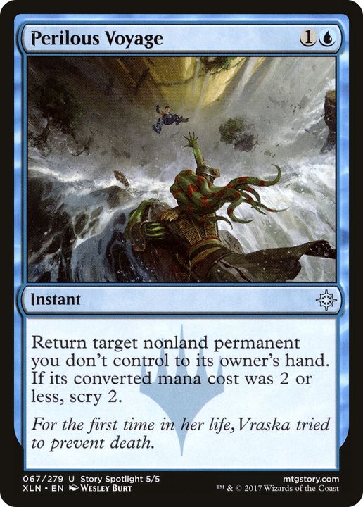 Perilous Voyage in the group Magic the Gathering / Types / Colors / Blue at Proxyprinters.com (73838)