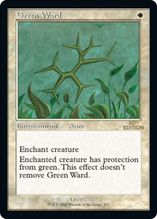 Green Ward in the group Singles at Proxyprinters.com (73843)