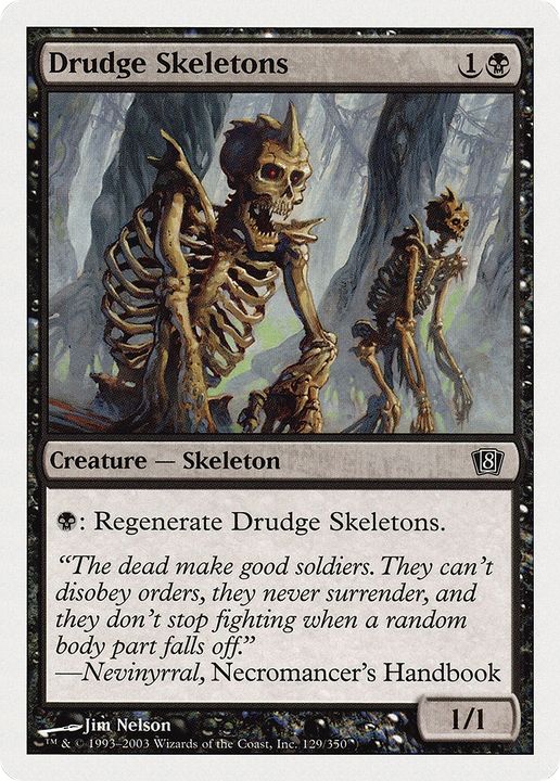 Drudge Skeletons in the group Magic the Gathering / Types / Colors / Black at Proxyprinters.com (73853)