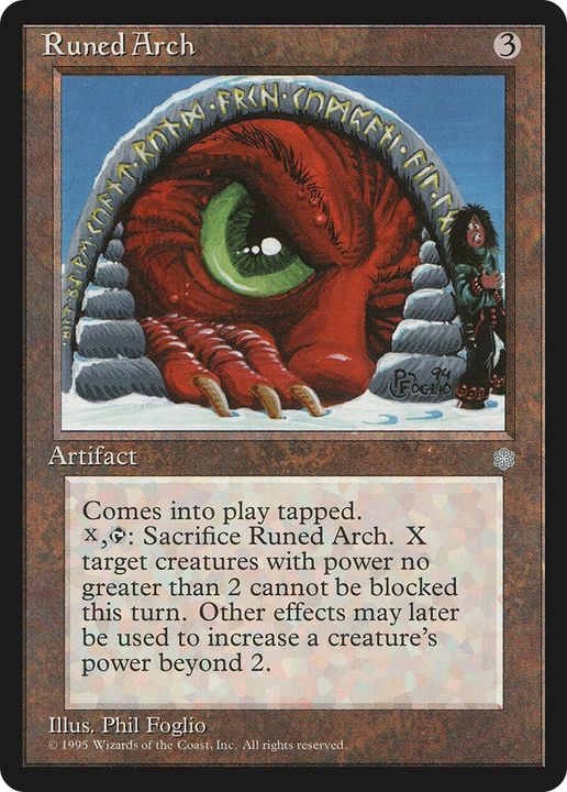 Runed Arch in the group Magic the Gathering / Types / Artifacts / Artifact at Proxyprinters.com (73856)